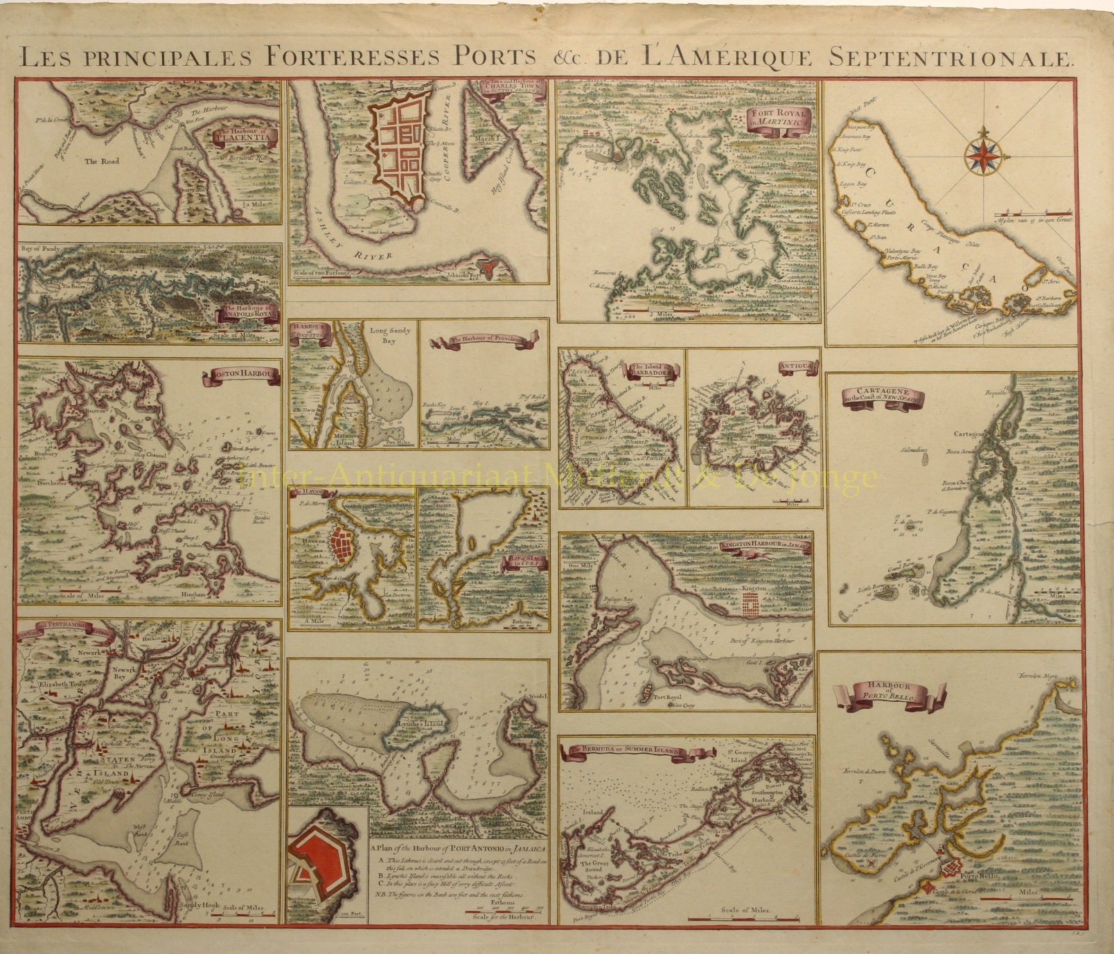 Covens & Mortier - American ports, West-Indies - Covens & Mortier, c. 1740