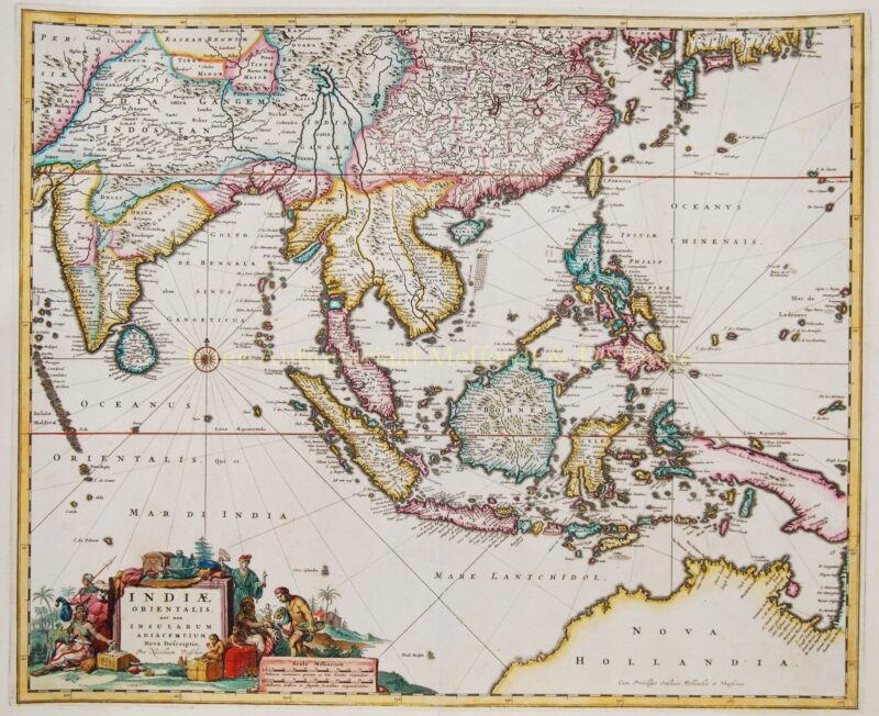 South East Asia – Nicolaes Visscher, c. 1690