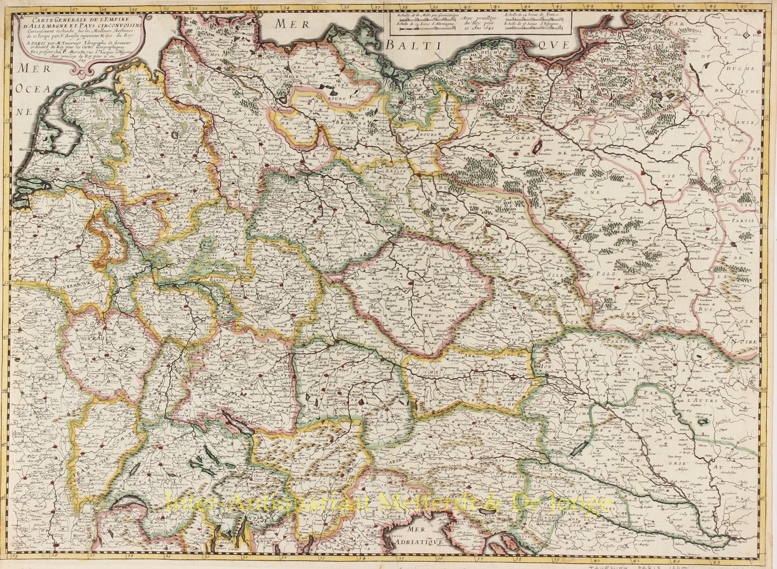 Mariette-- Pierre - Germany, Low Countries, Poland, Baltics - Melchior Tavernier, 1645