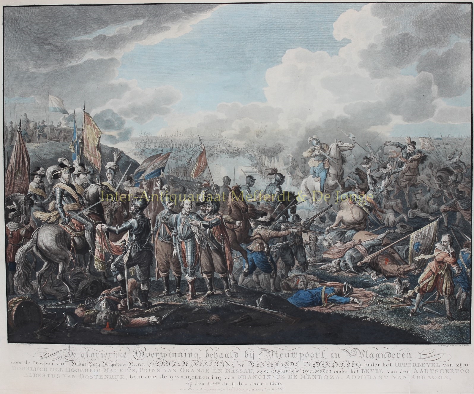 Sallieth-- Matthias de - Slag bij Nieuwpoort - Matthias de Sallieth naar Dirk Langedijk, 1783