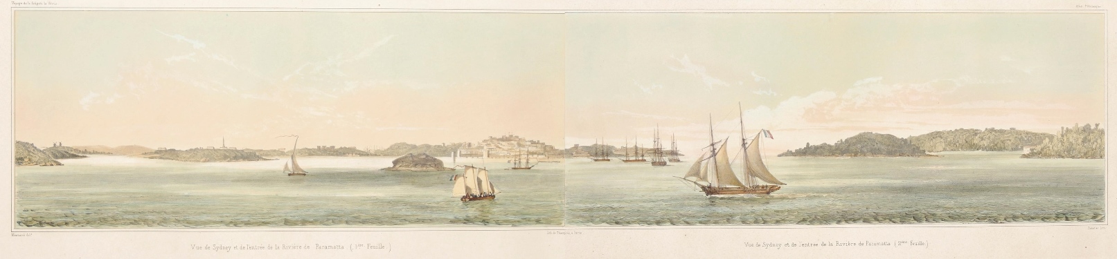  - Sydney - after Theodore Mesnard, 1838