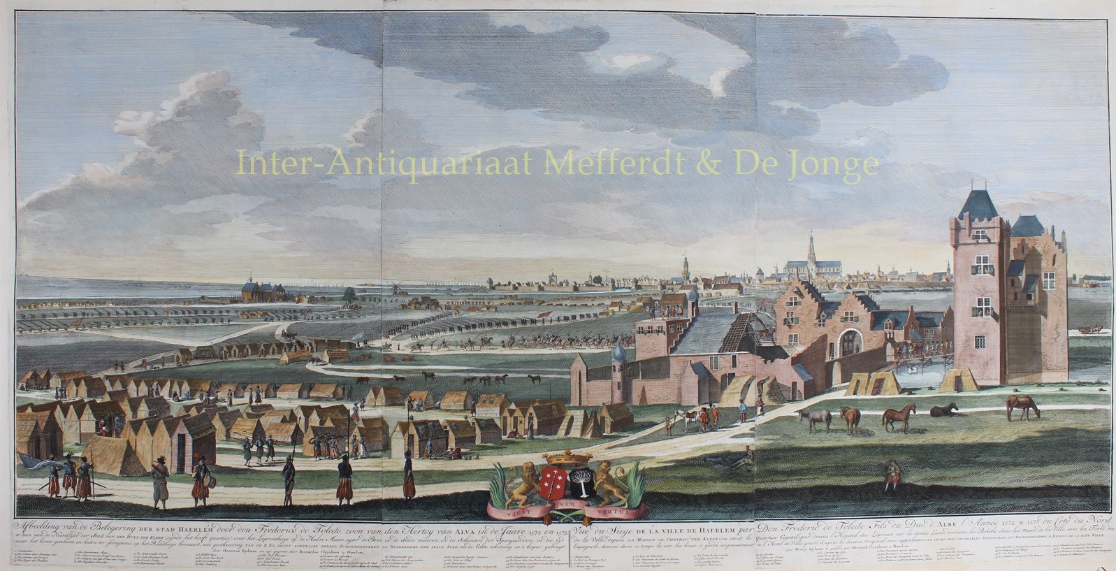Spilman-- Hendrik - Siege of Haarlem - Hendrik Spilman, 1747