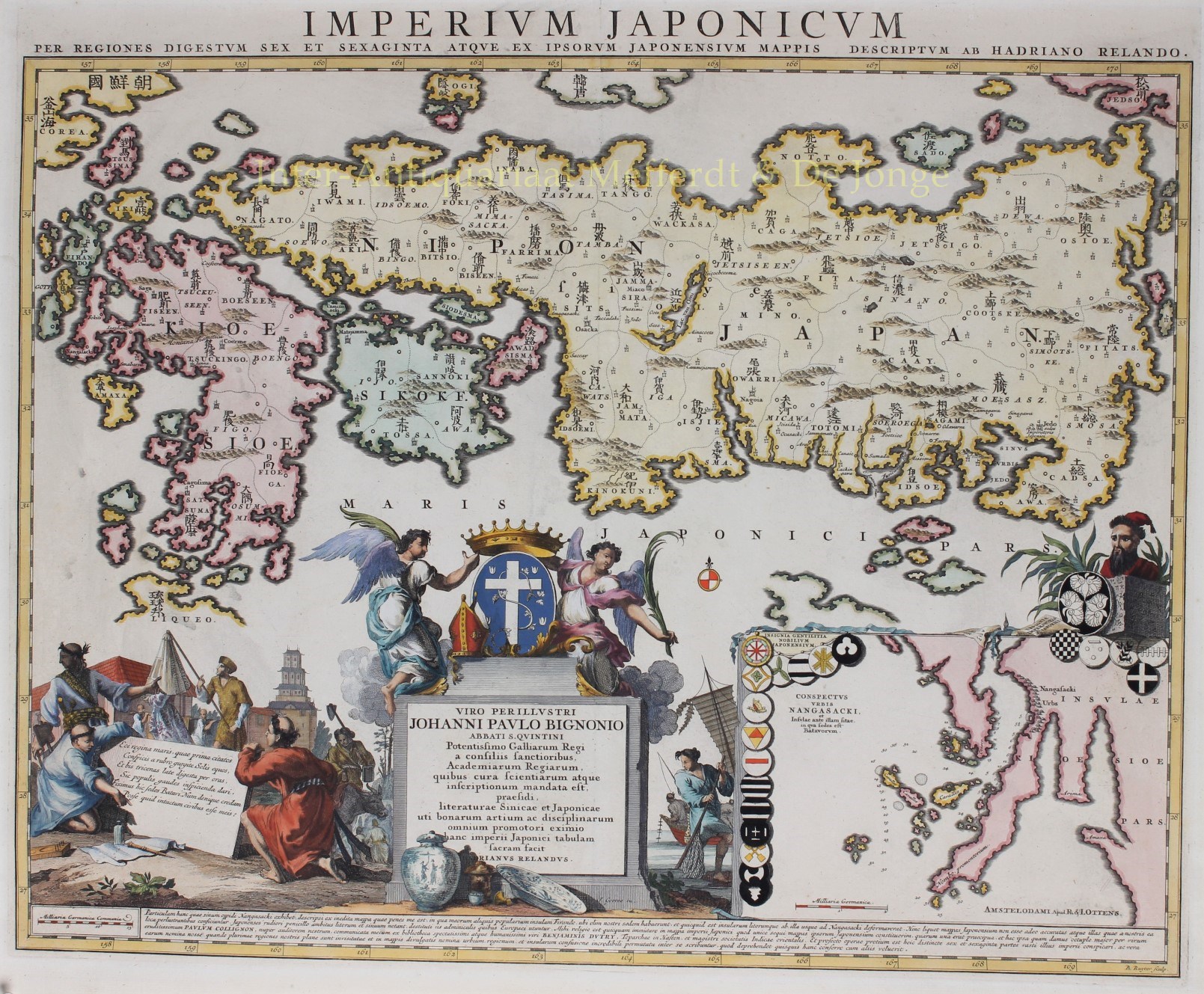  - Empire of Japan - Reinier and Josua Ottens, after 1720