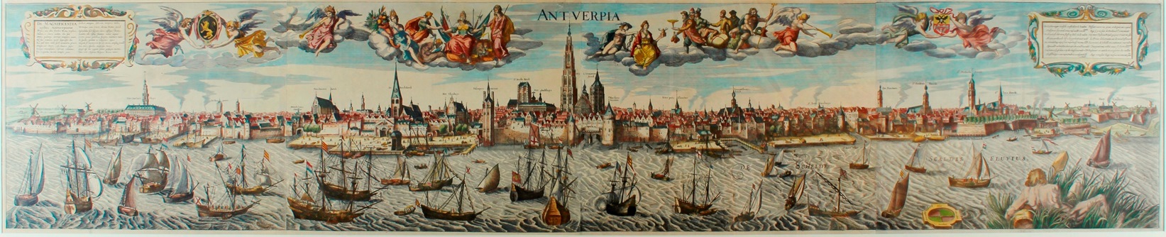 Jan Baptist - Antwerpen panorama - Jan Bapitst Vrients
