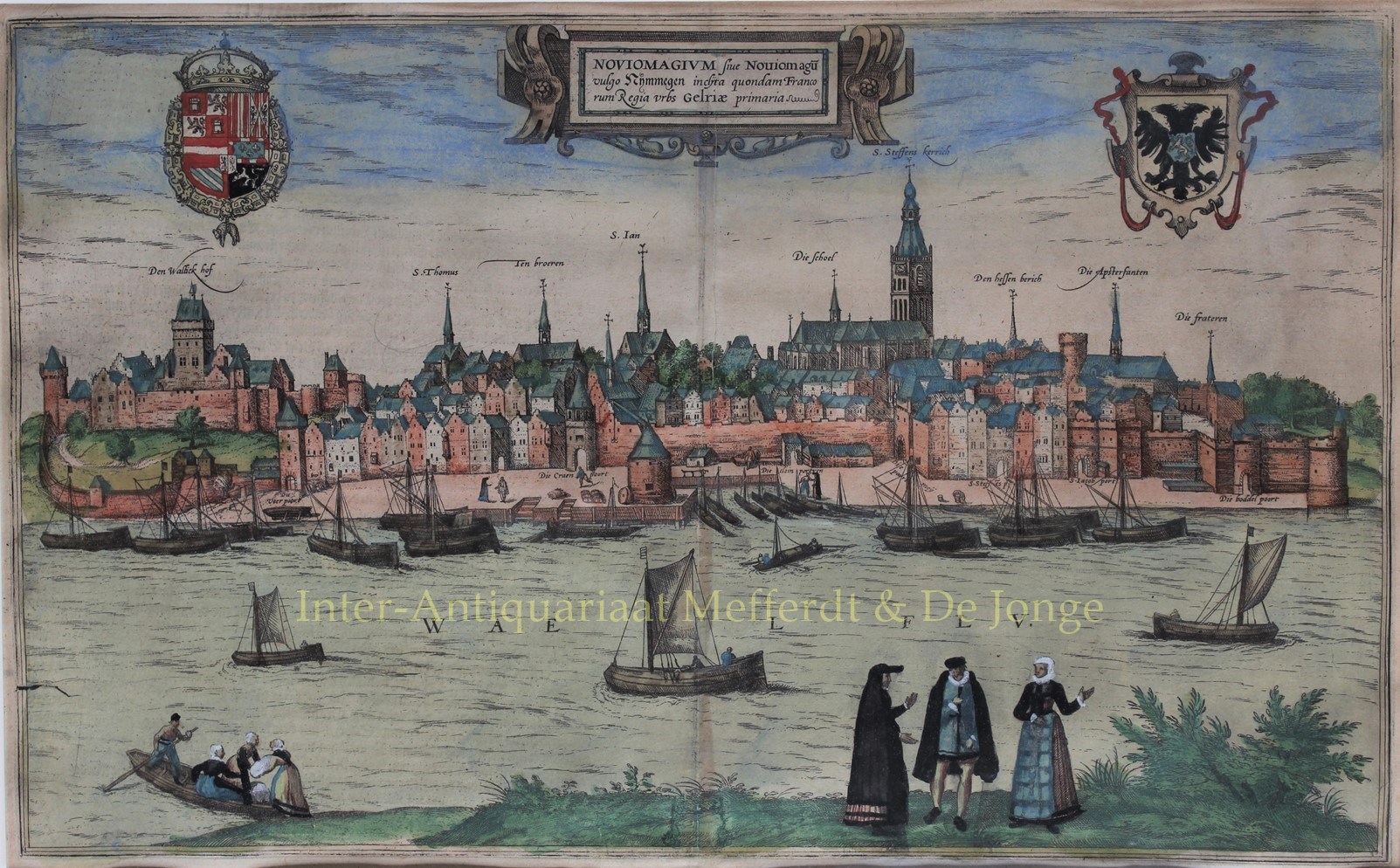 Braun-- Georg - Nijmegen - Georg Braun and Franz Hogenberg, 1572-1618