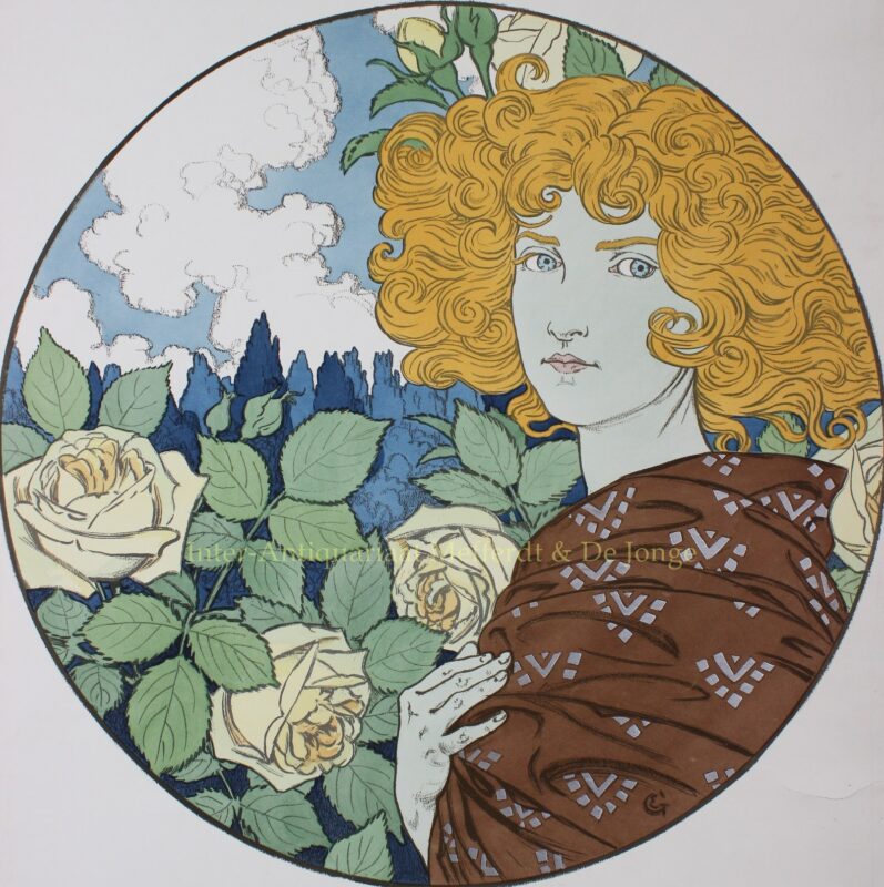Jalousie – Eugène Grasset, 1897