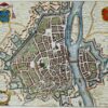 Maastricht antieke plattegrond - De Wit