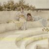 UNDER THE ROOF OF BLUE IONIAN WEATHER - Alma-Tadema