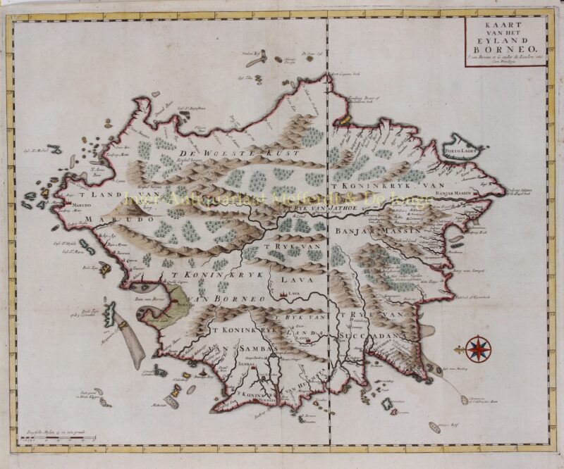 Borneo – François Valentijn, 1724-1726