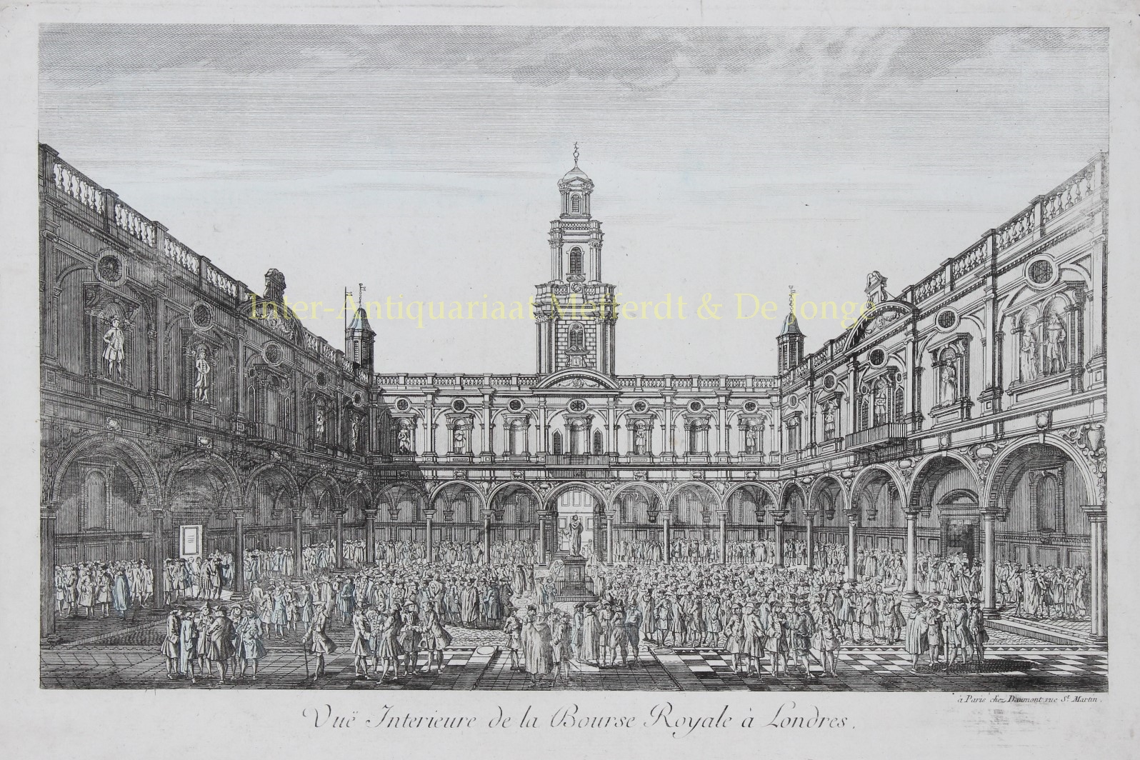  - London, Royal Exchange - Daumont, ca. 1770