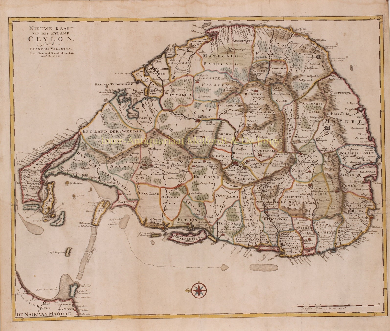 Valentyn-- Franois (1666-1727) - Sri Lanka - Franois Valentijn, 1724-1726