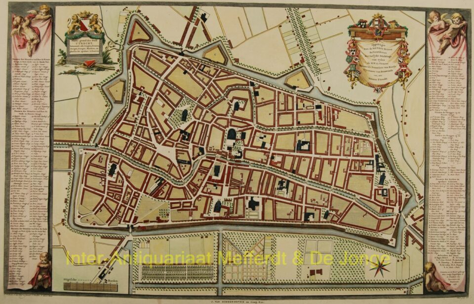 Utrecht plattegrond - Van Schoonhoven