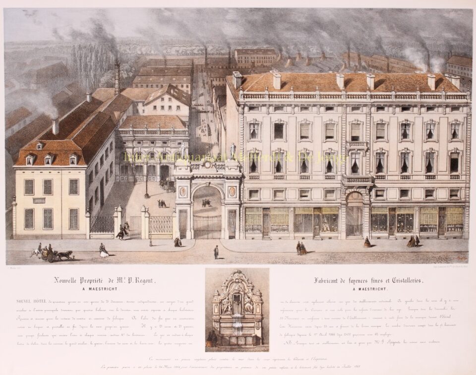 19e-eeuwse litho fabrieken Pierre Regout Maastricht
