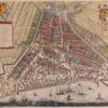 17e-eeuwse kaart van Rotterdam