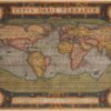 16th century world map by Abraham Ortelius