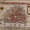 17e-eeuwse kaart van Nijmegen