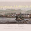 19de-eeuws panorama van Genève
