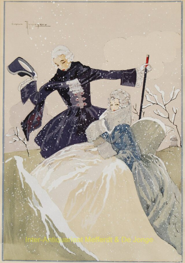 Gaston Maréchaux - winter scenes