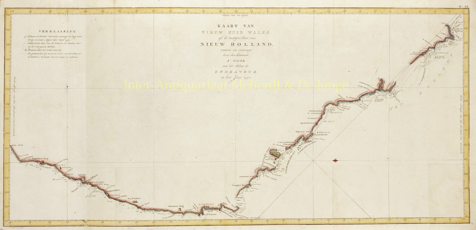 Baarsel-- W.C. van - Australia, New South Wales - after James Cook, c. 1797