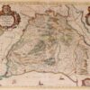 17e-eeuwse kaart van de Veluwe