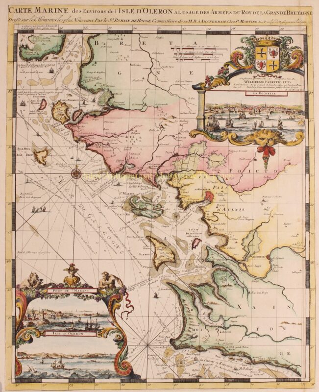France, Charente-Maritime – Romeijn de Hooghe +  Pieter Mortier, 1693