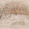 19e-eeuwse kaart van Amsterdam