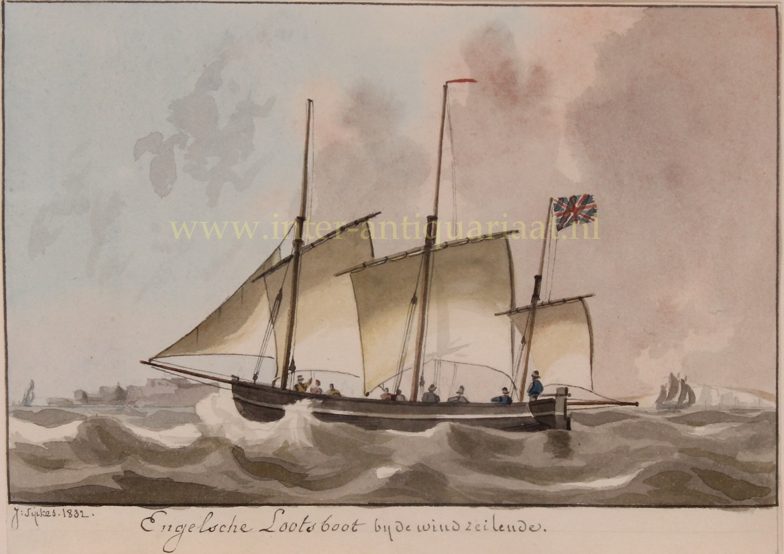 sipkes - English pilot boat - Joseph Sipkes, 1832