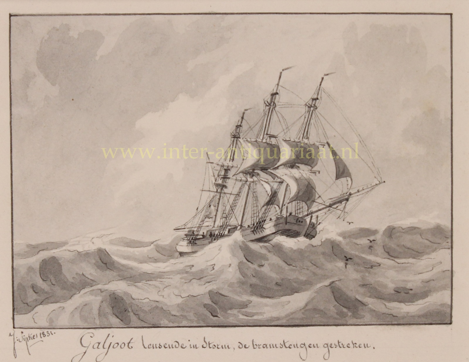 Sipkes-- Joseph - Galiot (ship) - Joseph Sipkes, 1831