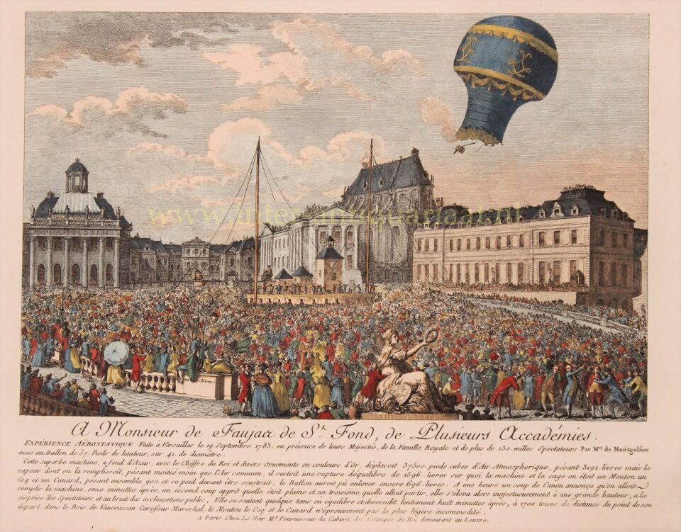 Montgolfier Balloon 1793