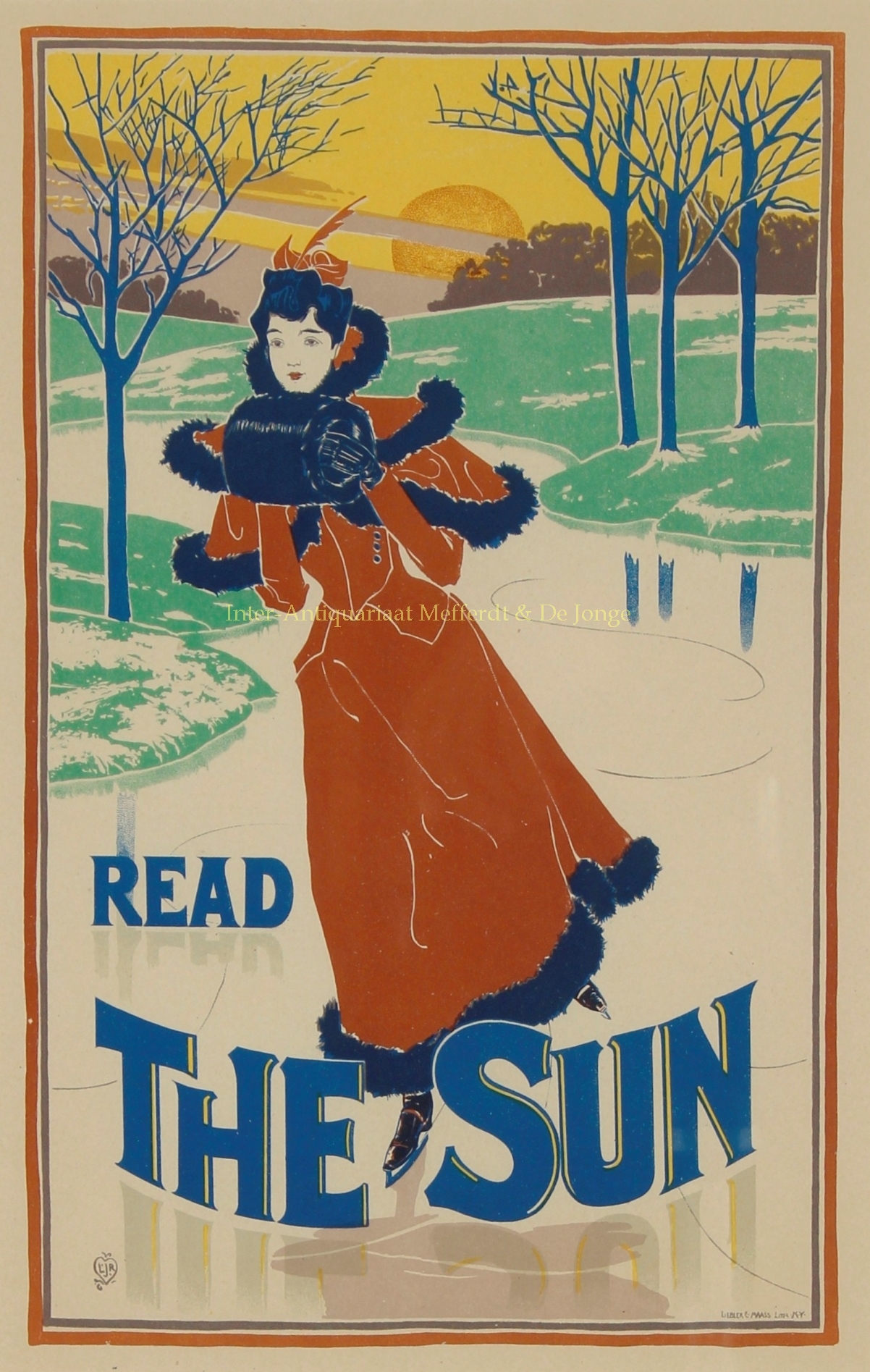  - Read The Sun - Louis John Rhead, 1895-1900