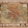 plan of 19th century Paris