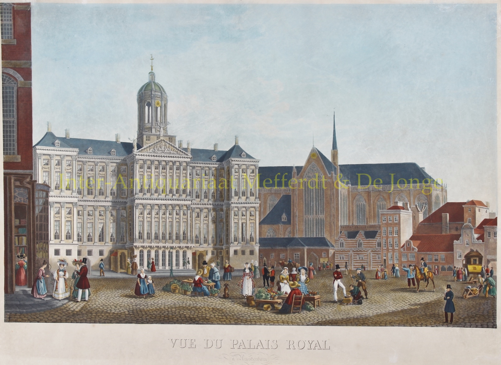 Bever-- J.L. van - Royal Palace of Amsterdam - J.L. van Bever, 1808-1825