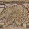 17e-eeuwse kaart van Zwitserland