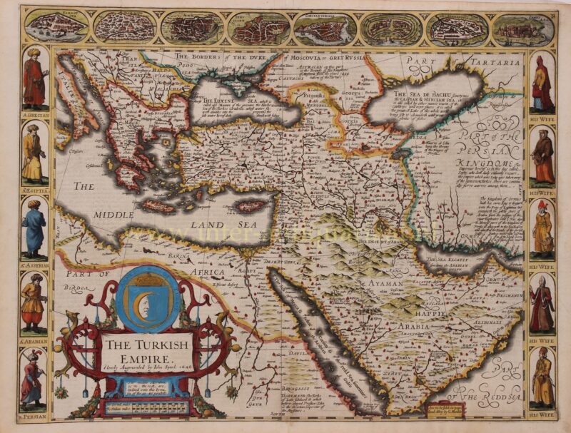 Ottoman Empire – John Speed, 1626