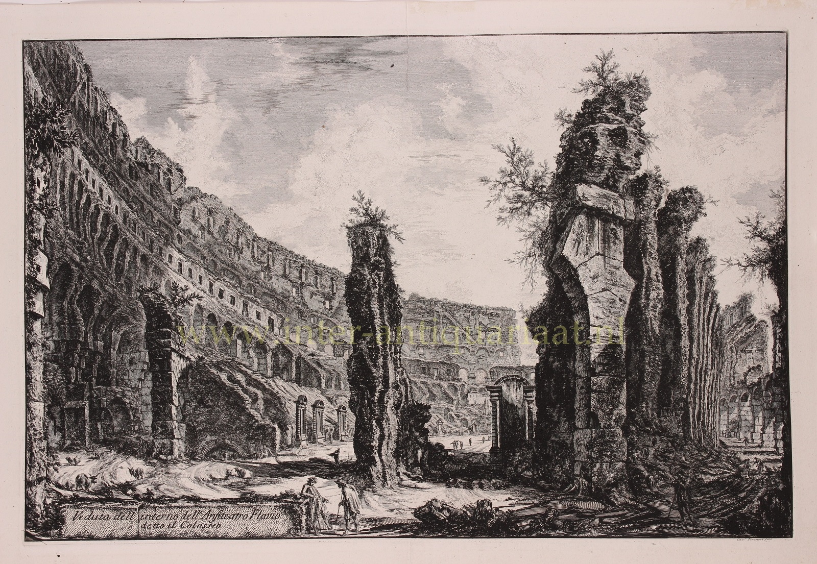 Piranesi-- Giovanni Battista (1720-1778) - Colosseum - Giovanni Battista Piranesi, 1792