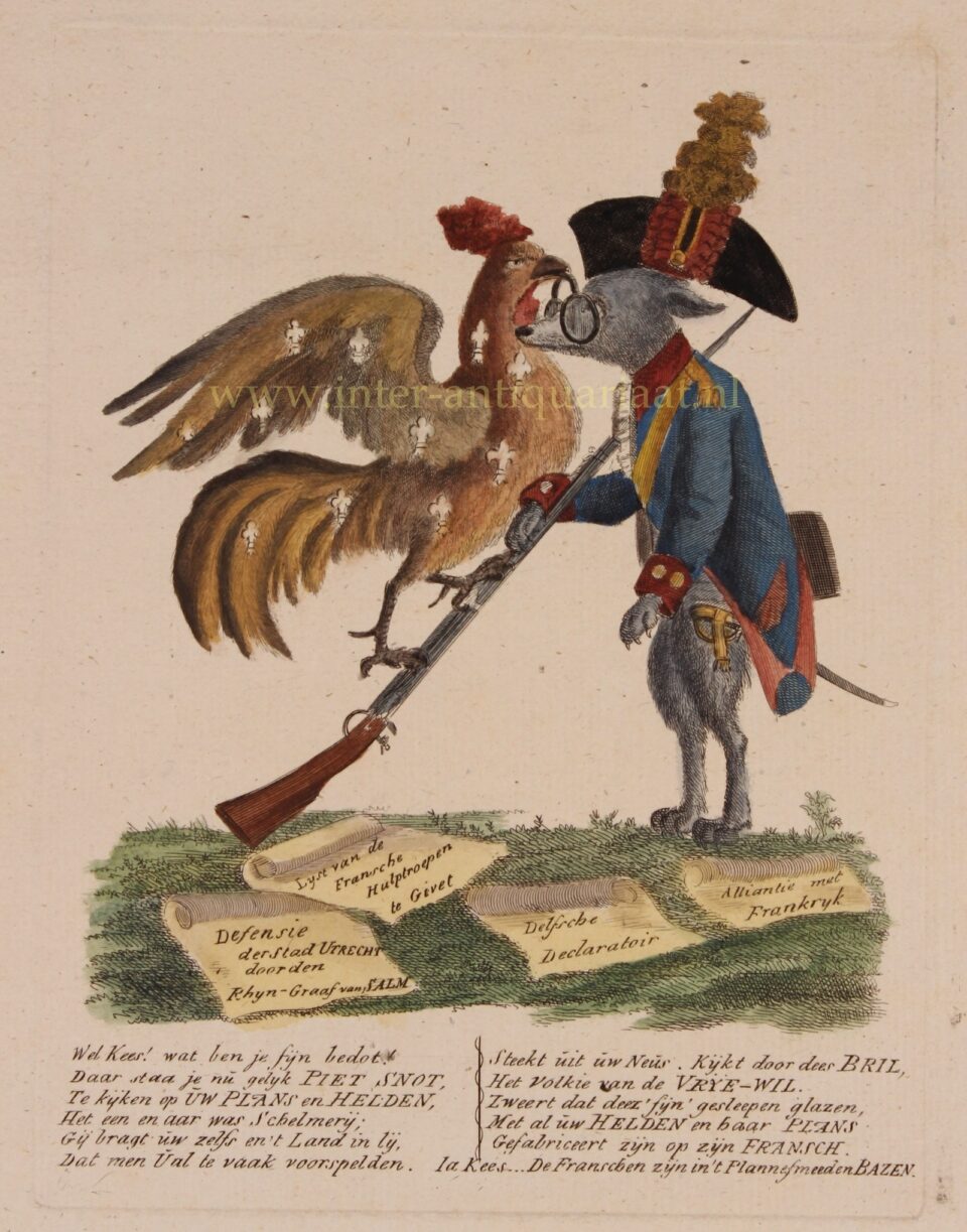 spotprent patriotten 1787
