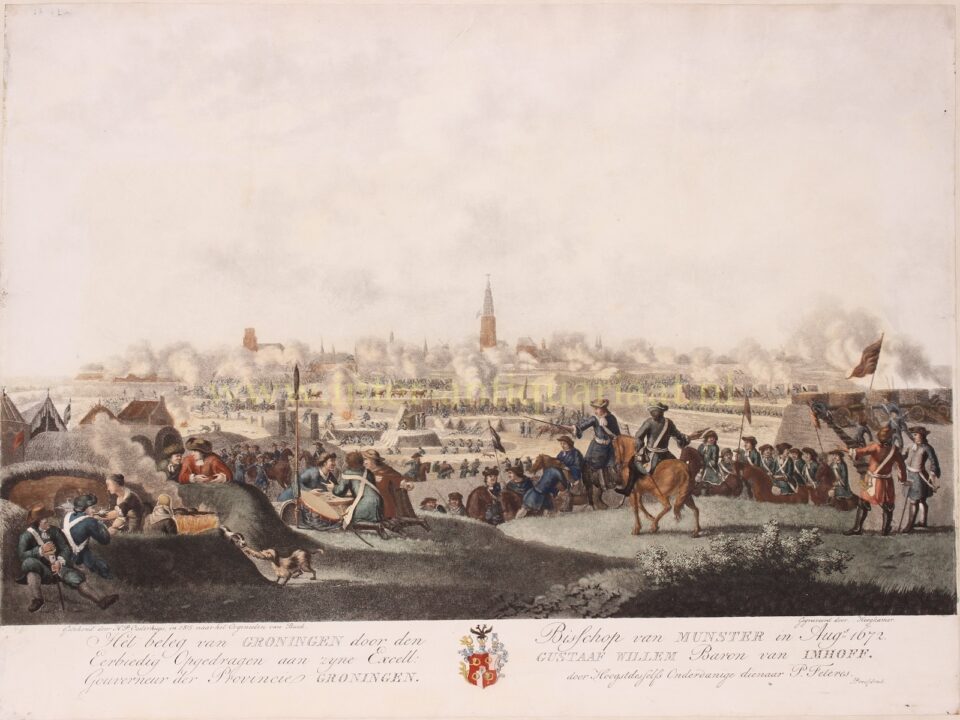 Beleg van Groningen door Bommen Berend 1672