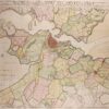 kaart van 18e-eeuws Amstelland