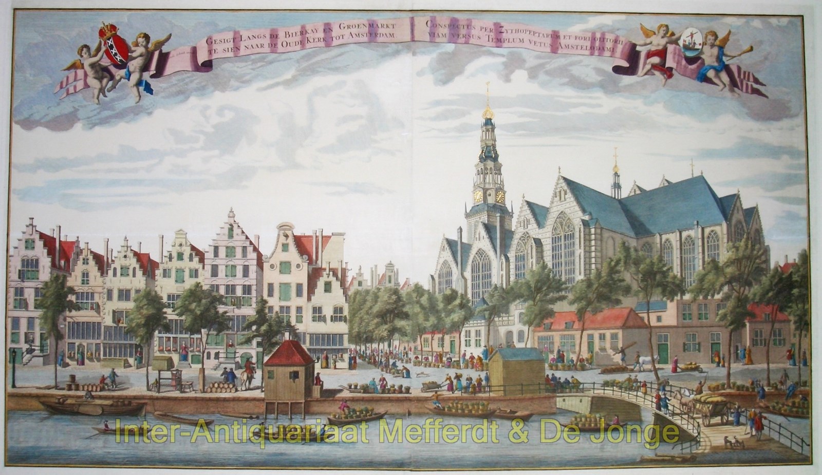 Rademaker-- Abraham - Amsterdam, Oudezijds Voorburgwal (redlight district) - Leon Schenk, c. 1720