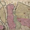 17e-eeuwse kaart van Zuid-Holland