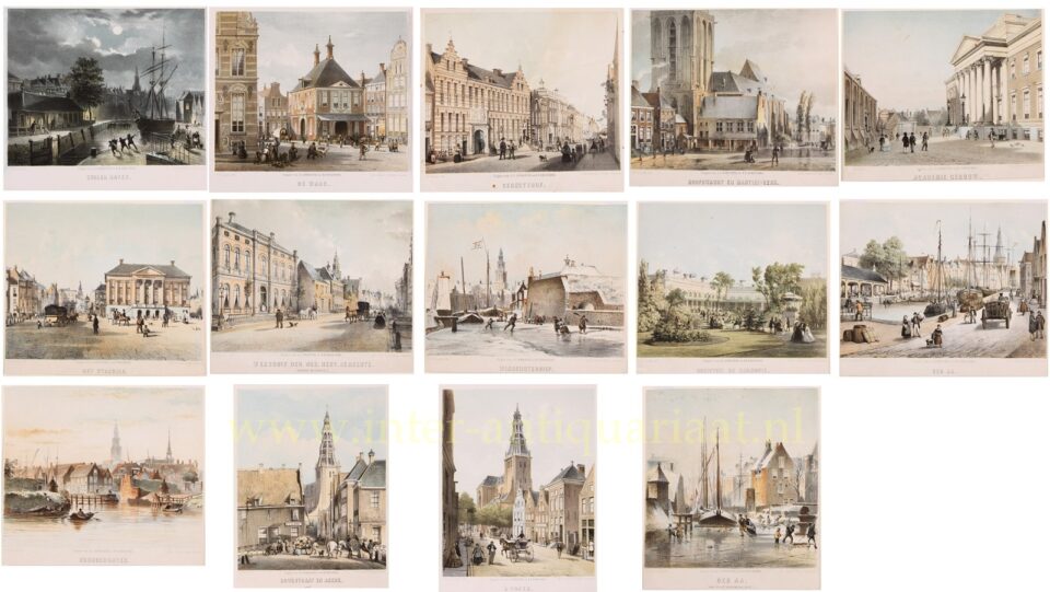 stad Groningen in 1860