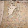 wandkaart Hoogheemraadschap RIjnland 1746