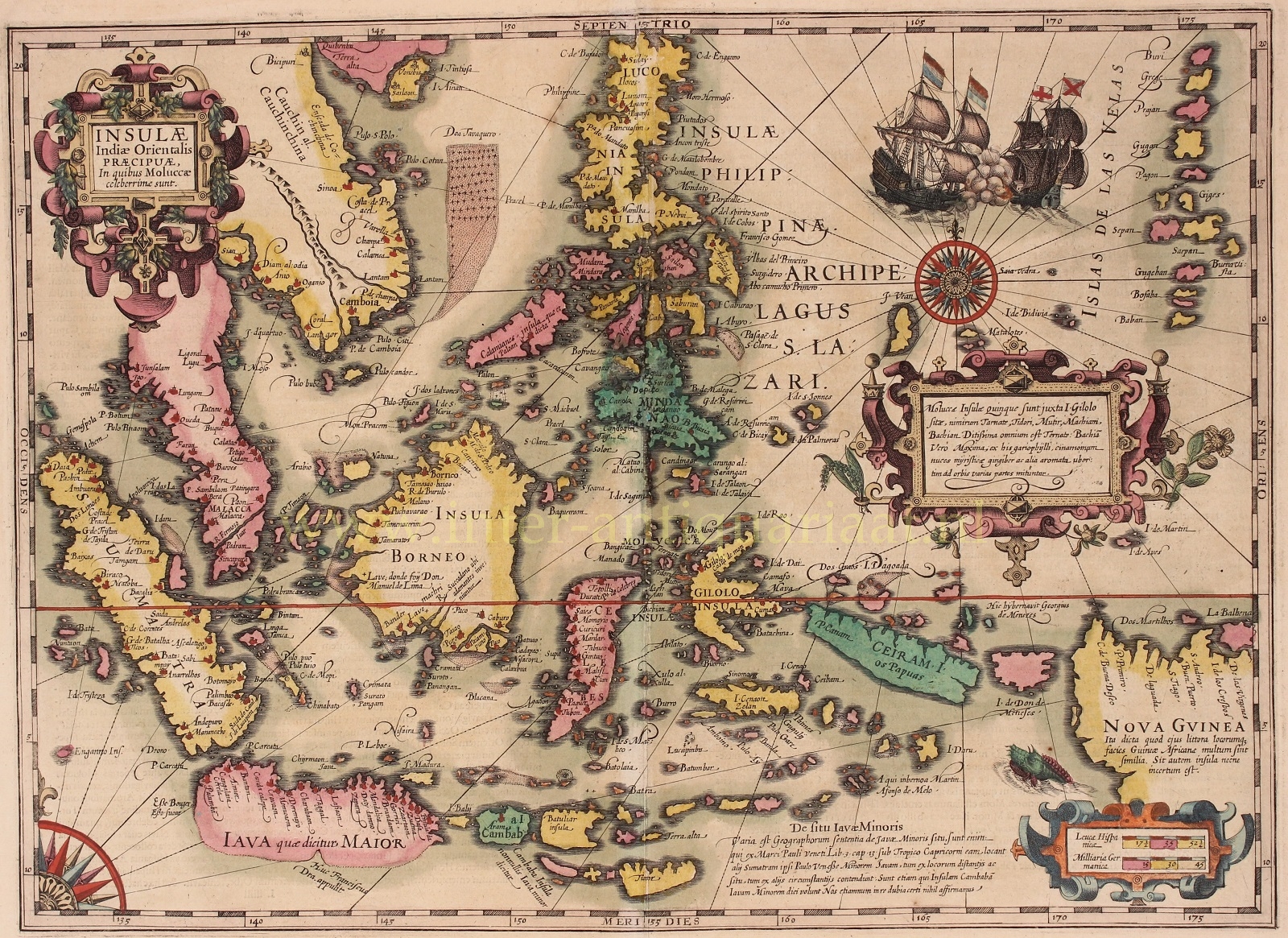 Hondius-- Jodocus - South East Asia - Mercator-Hondius, 1630