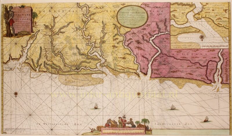 Suriname – Gerard van Keulen, ca. 1728