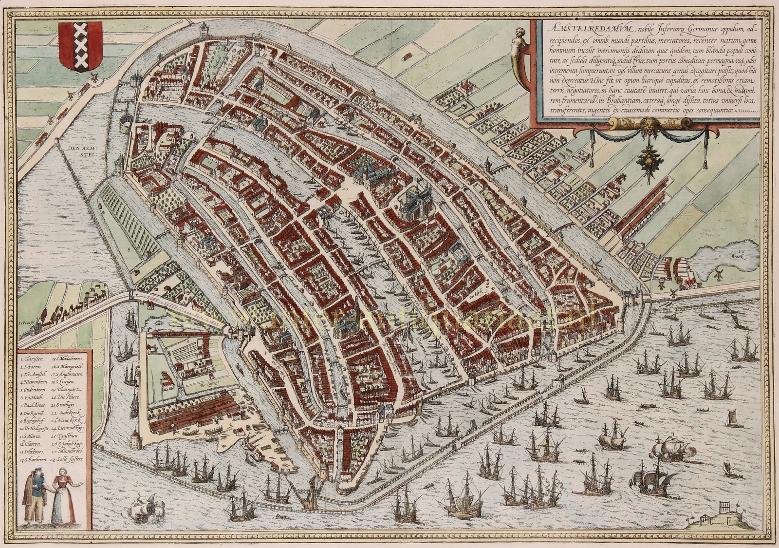 Braun-- Georg - Amsterdam - Braun and Hogenberg, 1572-1618