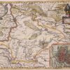 17e eeuwse kaart Graafschap Zutphen