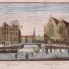Schaatsen op het Singel in Amsterdam, 18e-eeuw