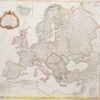 Europe antique map - Kitchin