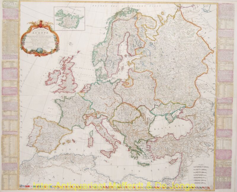 Europe – Thomas Kitchin + Robert Sayer, 1772