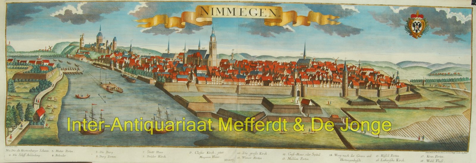 Probst-- Johann Friederich - Nijmegen - Jeremias Wolff + Johann Friederich Probst, 1760